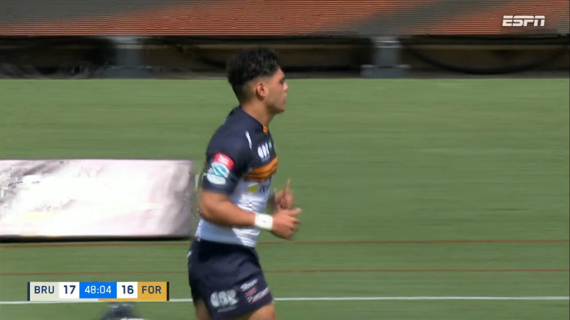 ScrumESPN's tweet photo. 48' - Respuesta rápida de #Brumbies. Try de Folau #Faingaa con conversión de #Lolesio.
⚪ 17 - 16 🟡
⭐ Mirá el partido, en vivo, en #StarPlusLA.
https://t.co/mO1HMxsS8c
#MiraloEnStarPlus https://t.co/l9izBBV2TM