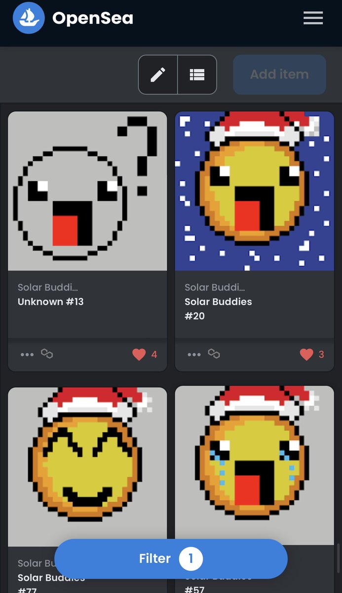 SolarbuddiesNFT's tweet photo. @i_sunshine_9 Get your cute Solarbuddies here today! https://t.co/Bhnm6L8YLc https://t.co/rLyDirnPYW