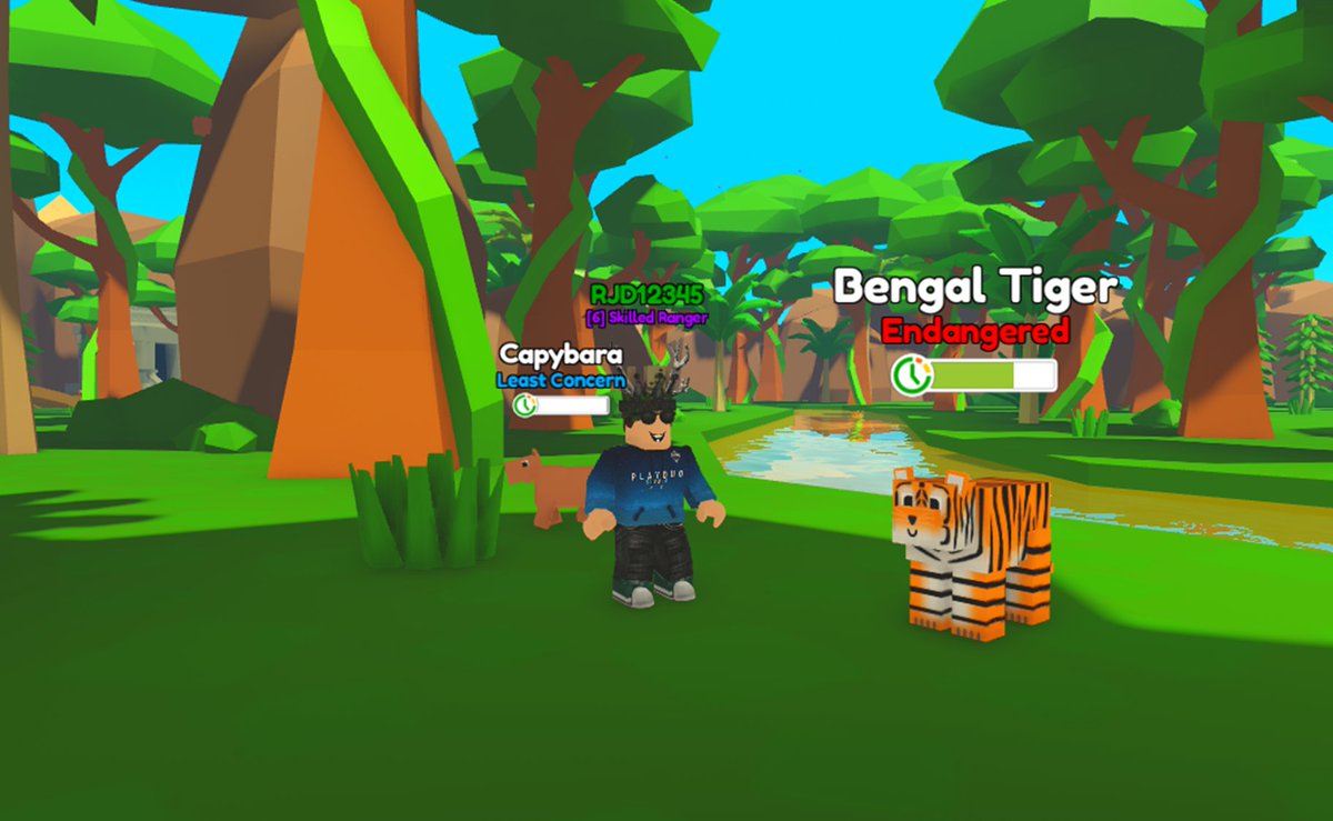 StudioPlayduo's tweet photo. Making great progress on our new game Endangered World! 😁 Here's a few development photos! 🐼 🐯
#roblox #robloxdev https://t.co/T4uhx27vT9