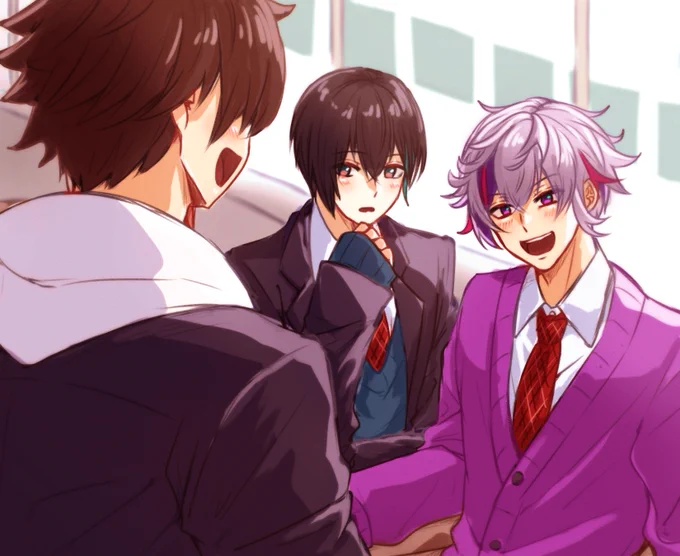 学パロメシャらくがき 