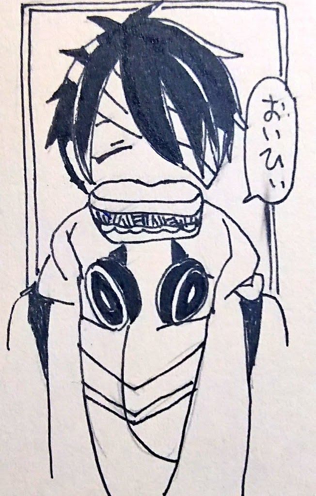 すけべじゃないけどなんかスケベ落書き 