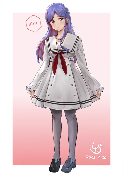 『な、なぁ提督。私には流石に似合わないような気がするんだが・・・(〃ノдノ)』
#艦これ #サウスダコタ
明石さん謹製コスチュームの試着をダコちゃんにしてもらいました・・・!
なるほど、J級の娘たちが喜びそうですね!(∩'∀`)∩コレハコレデアリダトオモウヨ! 
