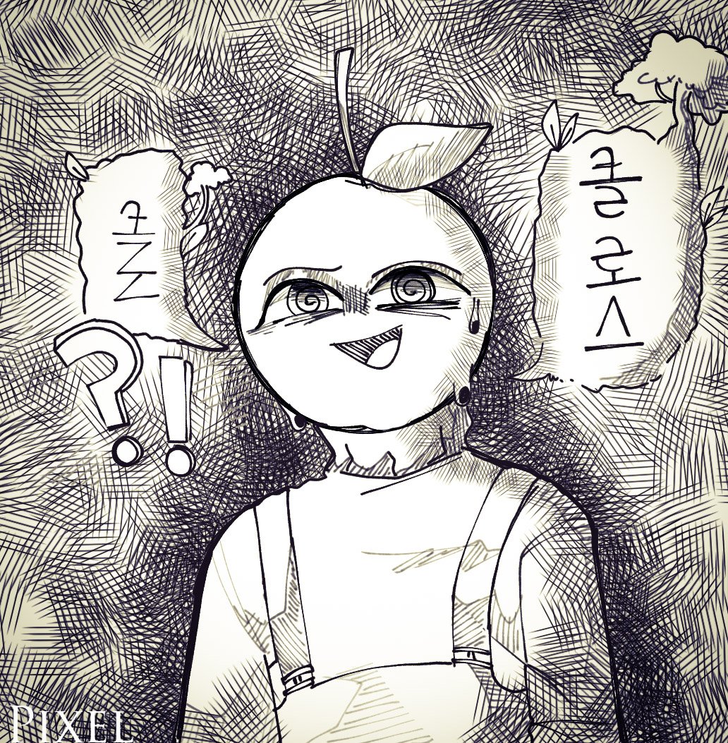 Ephreme131's tweet photo. #AndysAppleFarm 
#andysapplefarmfanart 
I drew one of the frames of this creation, unfortunately I don’t understand Korean, and I didn’t understand the comic itself, but its quality is good.
I got permission to draw this from the author of the comic. https://t.co/WQsCV2rKzO