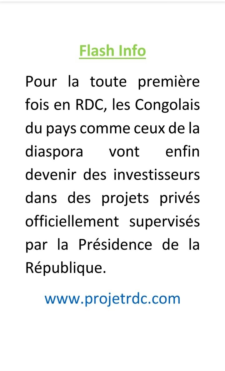ProjetRdc's tweet photo. #RDC #RDCongo https://t.co/hiALJKaxh9 https://t.co/6S5Dy61wXl