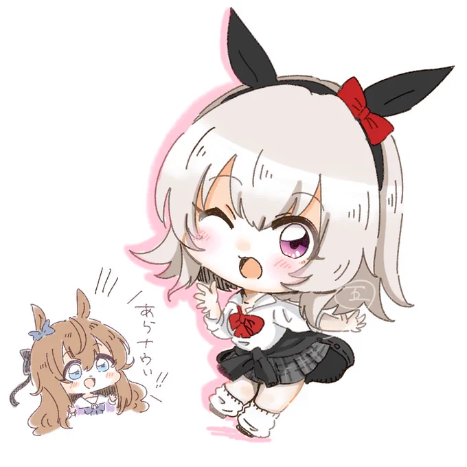 制服カレンチャンを描けば画力が上がるらしい 