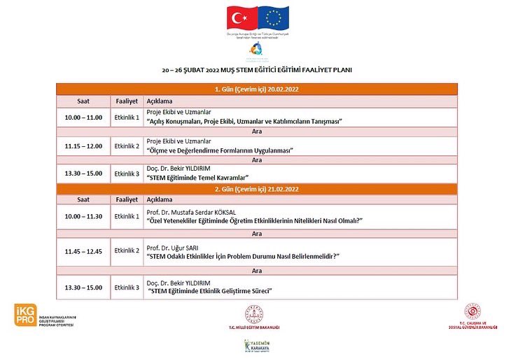 STEM Eğitim ve Koordinasyon Merkezi Muş STEM Eğitici Eğitimi Çevrim içi Faaliyetleri 
<a href="/tcmeb/">Millî Eğitim Bakanlığı</a> 
 
<a href="/varmik/">Prof.Dr.Kemal Varın Numanoğlu</a>
 
<a href="/mramazanbarin/">Ramazan Barın</a>
 
<a href="/csgbakanligi/">T.C. Çalışma ve Sosyal Güvenlik Bakanlığı</a>
 
<a href="/IKGPRO/">İKG PRO</a>
 
@DrBekirYildirim