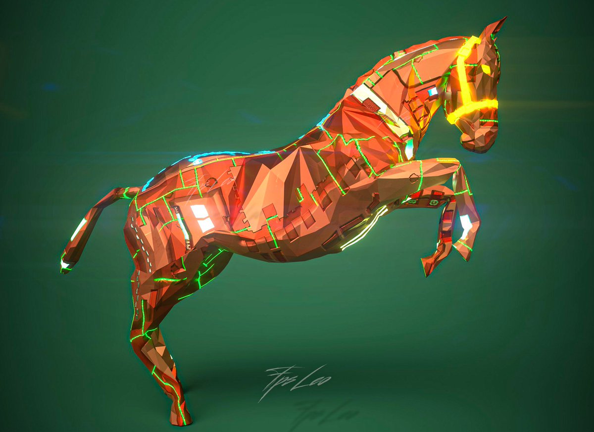 NovusDzine's tweet photo. Meet "High Noon" 😉. Drop a like and RT if you would like to see this in your stable one day. @zed_run @RobHuxley @iamChrisEbeling https://t.co/KcwjuWVnwI