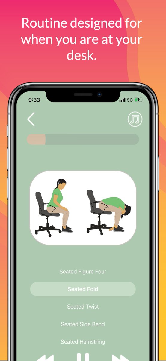 BackBetter3's tweet photo. Latest update for app makes your exercising at home and work even more convenient #backpain #stress https://t.co/fgZjREoWo5 https://t.co/B4AFY4PA1q