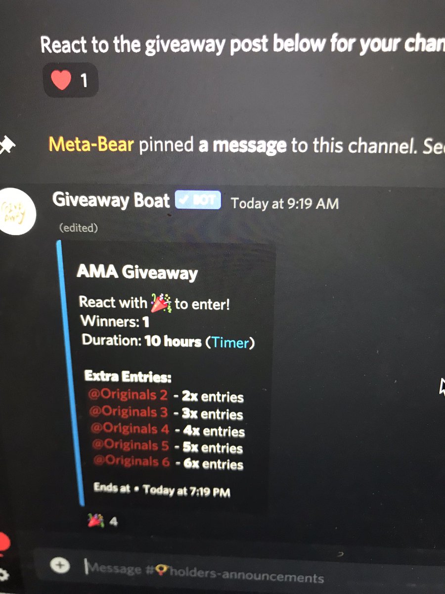 EcoBearsClub's tweet photo. Our weekly AMA Giveaway is now live for holders of our Eco Bears 🐻

Make sure you join the server, click the 🎉 emoji and let us know if you need to be added to the private channel!

#NFTartist #NFTs #NFTGiveaway #NFTdrop #NFTCollection #NFTProject #NFTCommmunity https://t.co/ZoZrMb1ZT5