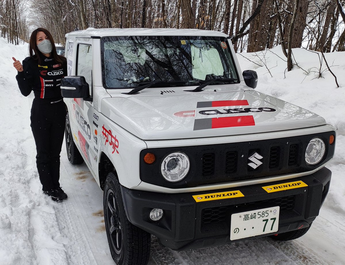 CUSCO_WEB's tweet photo. 『XCRスプリントカップ北海道』第2戦「北海道ブリザードラリー」が終了！阿部千織 / 加勢直毅組ジムニーがXC-1クラス優勝で開幕2連勝！番場彬 / 保井隆宏組ハイラックスレボは6ステージ中2度のトップタイムをマークするも、SS1でのスピンが響きXC-2クラス4位でした。応援ありがとうございました！ https://t.co/8IdLtONZpT