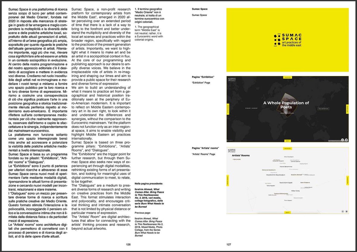 Sumac Space e.V. (@sumacspace) on Twitter photo We are happy to share that you can read about Sumac Space in the new University Magazine DAr__Design, Architecture, Research
This first issue of DAr is entitled «Which Islamic world?» and opens the debate on the role of the project. 
darjournal.com We are happy to share that you can read about Sumac Space in the new University Magazine DAr__Design, Architecture, Research
This first issue of DAr is entitled «Which Islamic world?» and opens the debate on the role of the project. 
darjournal.com