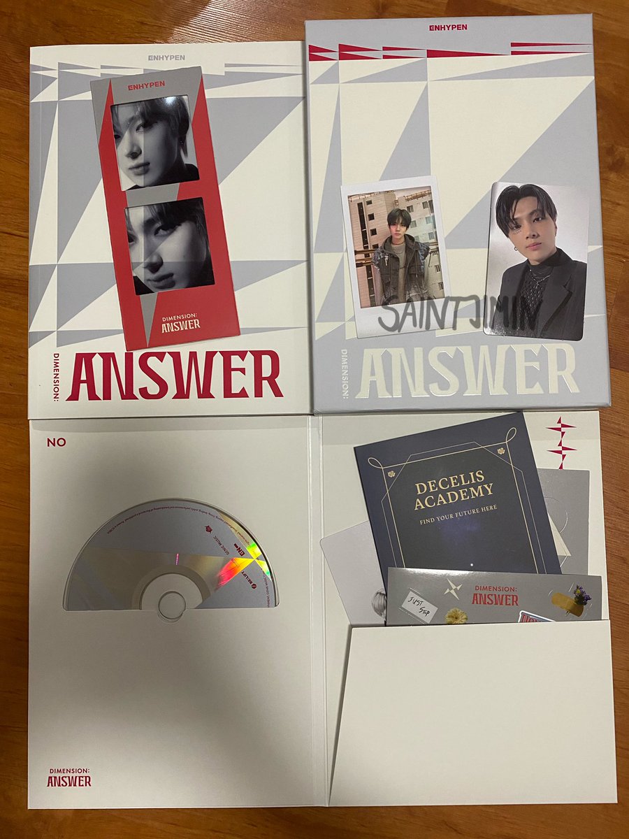 SAINTJIMlN's tweet photo. #reesewts
wts lfb ph
enhypen dimension answer unsealed album no version
₱1.2k per set
set 1: jay pc, hee pola, sunoo bookmark
set 2: jake pc, hee pola, sunoo bm
- both with poster (folded)
- just unsealed today, qr code unscanned
- complete inclusions
- only selling as sets https://t.co/8vObpeV57q