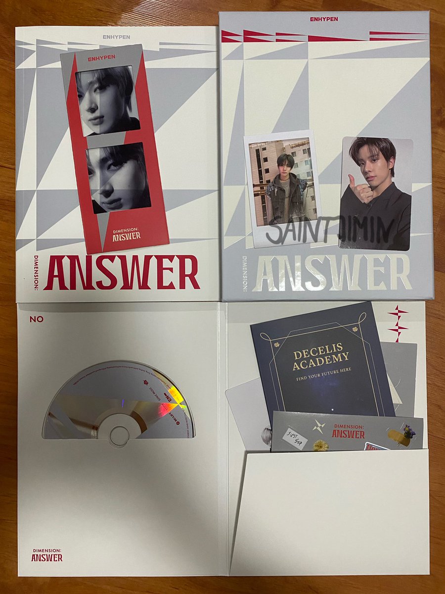 SAINTJIMlN's tweet photo. #reesewts
wts lfb ph
enhypen dimension answer unsealed album no version
₱1.2k per set
set 1: jay pc, hee pola, sunoo bookmark
set 2: jake pc, hee pola, sunoo bm
- both with poster (folded)
- just unsealed today, qr code unscanned
- complete inclusions
- only selling as sets https://t.co/8vObpeV57q