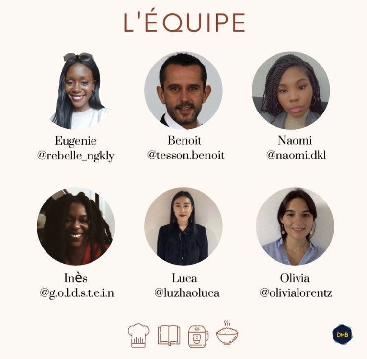 Notre équipe de choc 💪🏻🧑‍🍳

J-3 avant de découvrir ce que l’on vous a concocté ! 🍽

#commeunchef #masterclass #mbadmb #cuisineadomicile #gogogo