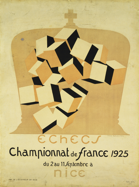 QuotiChess's tweet photo. #EchecsEtArts #EchecsEtMaths #Chess #QuotiChess #Echecs
Marcel Duchamp - Lithographie (77.5 x 58.1 cm) - 1925
Combien comptez-vous de cubes sur cette affiche ? 🔢
Crédit : https://t.co/IRnD0ieYFV https://t.co/oTXrwLRiFC