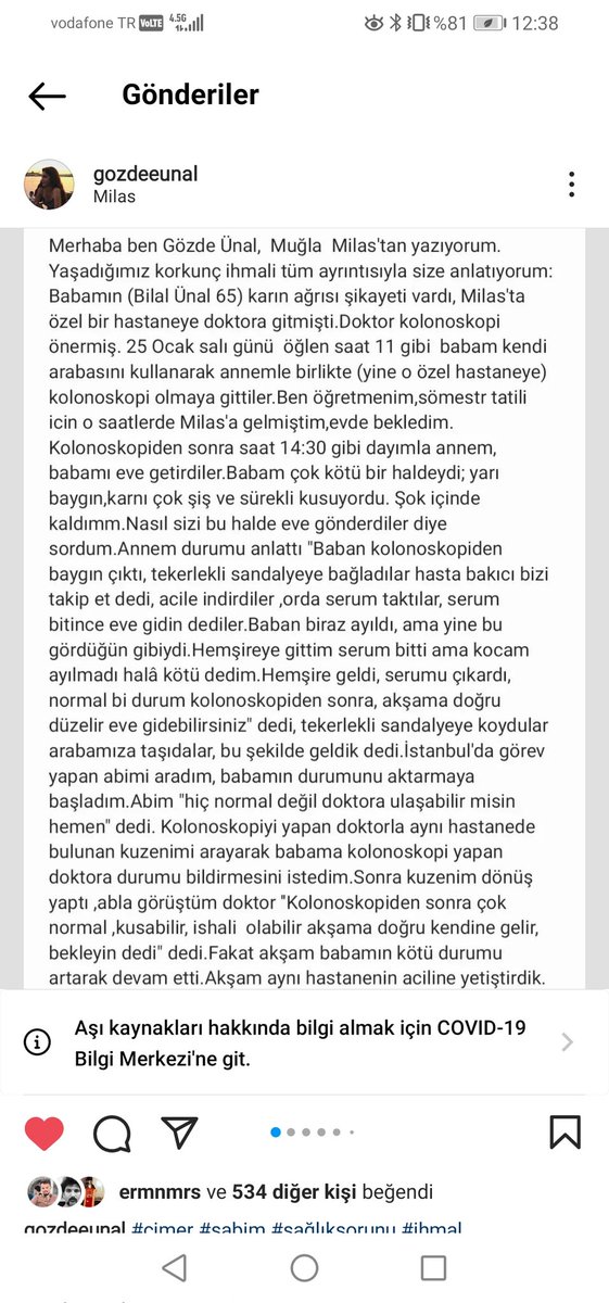 Ernbudk44's tweet photo. #babambilaluenal
Ben de milas ilçesinde oturuyorum ve o bahsettiği tesis artık hastahane olarak değil ticarethane olarak kullanılıyor. Devlet hastahanesinde sürekli doktor eksikliği olmasından dolayı insanlar o özel ticarethaneye gitmek zorunda kalıyorlar https://t.co/vi6NXl28f1