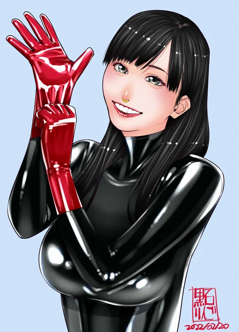 もぉ一枚描いたから見てね(●'ω`●) 