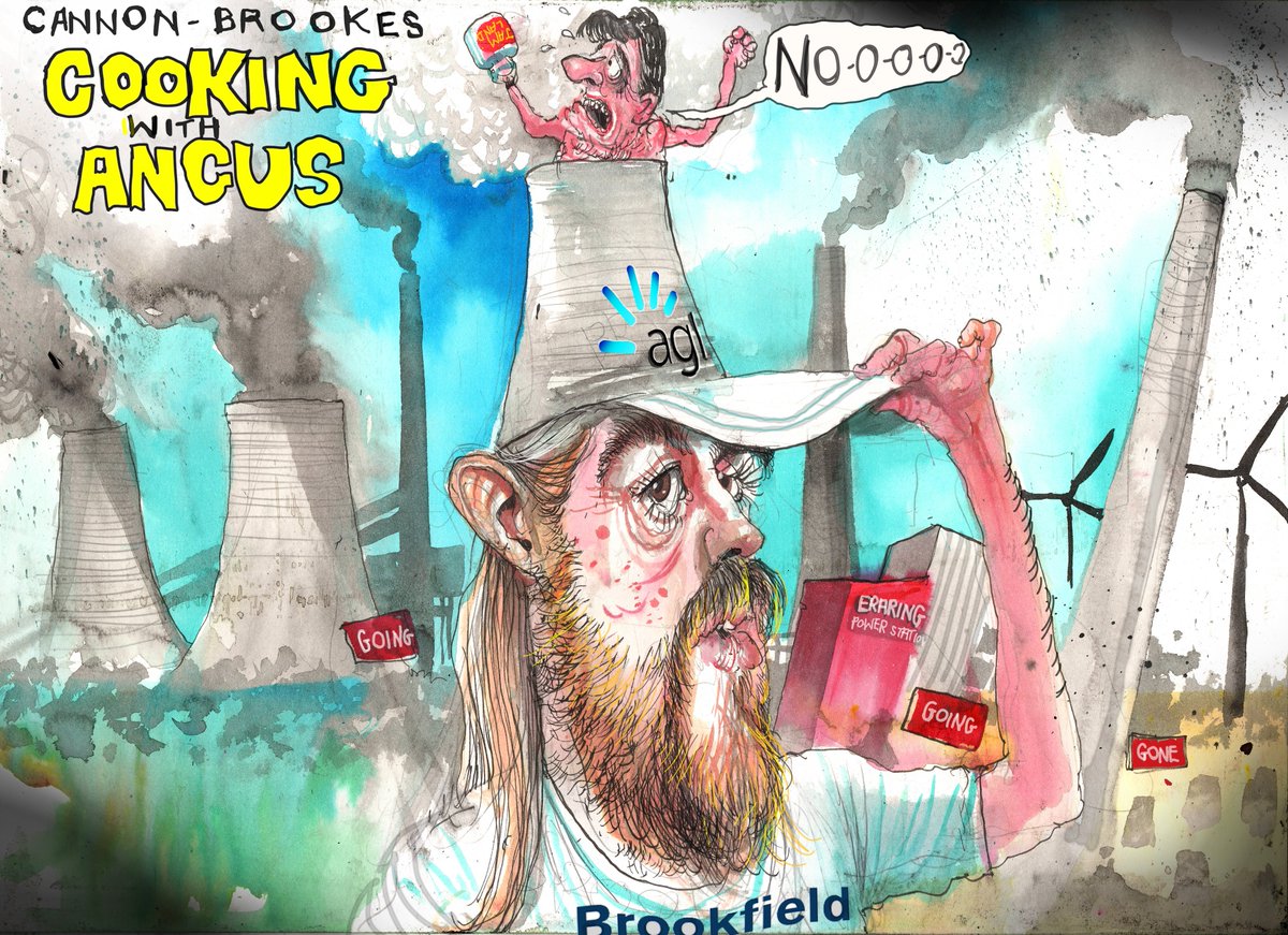 roweafr's tweet photo. cooking with angus @FinancialReview #agl https://t.co/E9BcSfSMtP