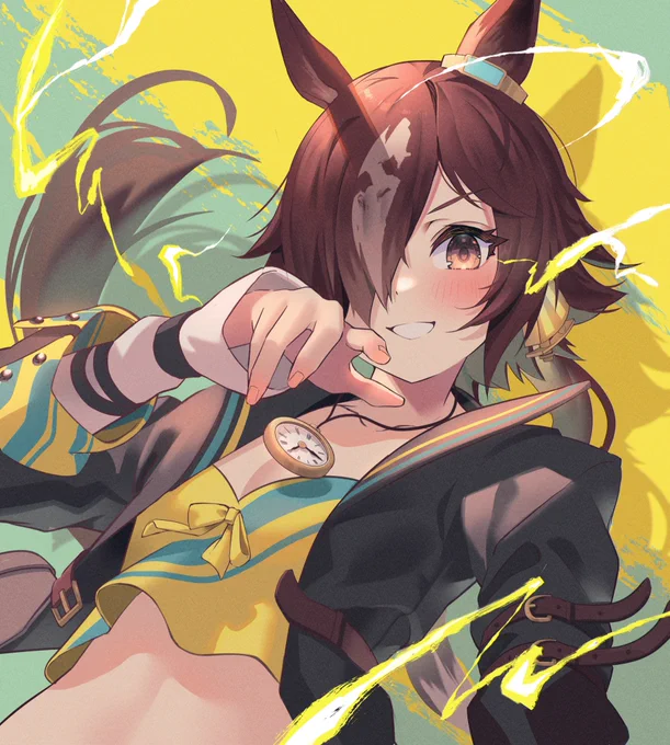 俺の…勝ちだな!!
#ウマ娘 
