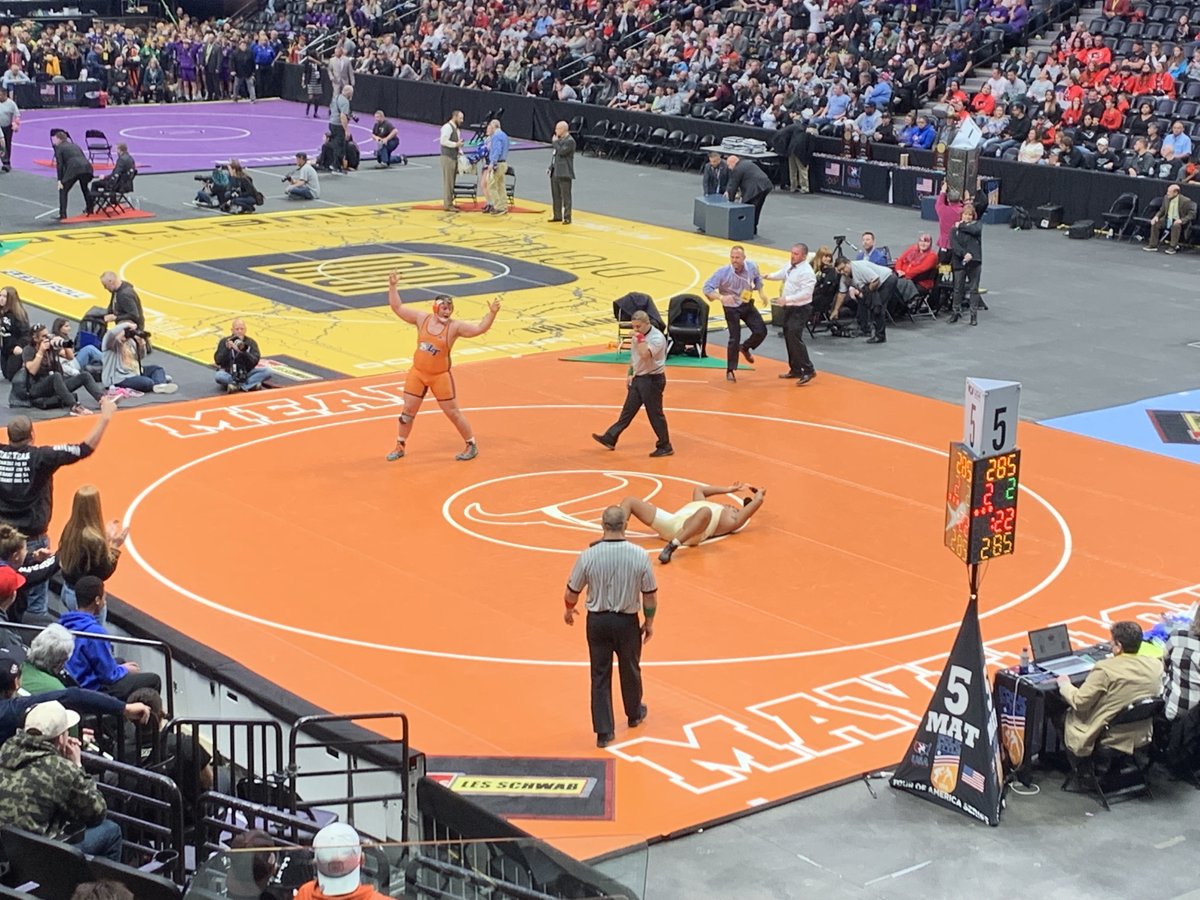 LegendTitans's tweet photo. Congratulations to Luke Sandy for becoming the 5A Heavyweight State Wrestling Champion!  We are so proud of you and Coach Nick Rider!  GO TITANS! https://t.co/CsJ57czjI7
