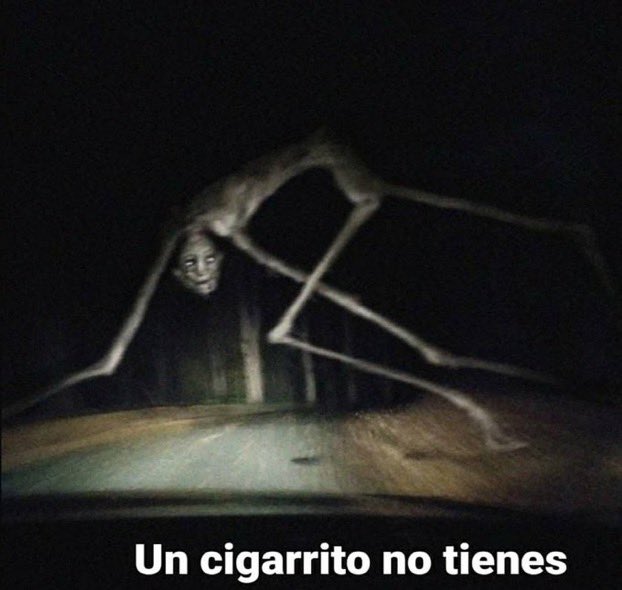 GOTHIC_DEMONIAC's tweet photo. Zenea preguntando a lo random a las 11:30 de la noche porque se le antojó fumar. https://t.co/dOBE4cThPX