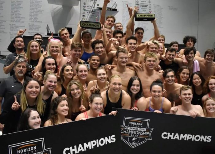 SwimmingWorld's tweet photo. 2022 Horizon League Championships: Oakland Sweeps Conference Titles Again - https://t.co/mzujmcJzkZ https://t.co/oLHkJcpgJ2