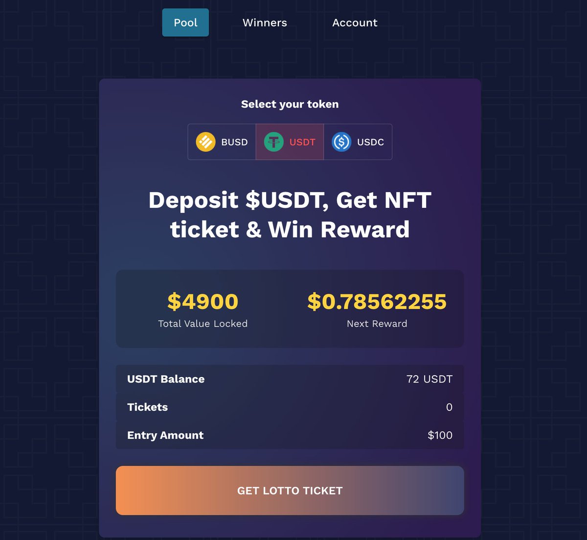 The next reward is unlocking in 8 hours

Buy your Lotto Ticket to get enroll 🎉

App: app.nolossclub.com