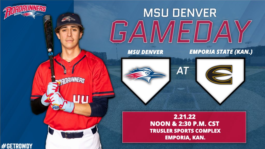 MSUDenverBSB's tweet photo. No better way to spend a Monday than on the baseball field 💪😈

😈 @ESUBaseball
🕛 Noon CST
🕝 2:30 p.m. CST
📍 Emporia, Kan.
📊 https://t.co/5nBgs2jPT9
📰 https://t.co/zNYHGyqrqf

#GetRowdy🔴🔵 https://t.co/LUlV5EThvl