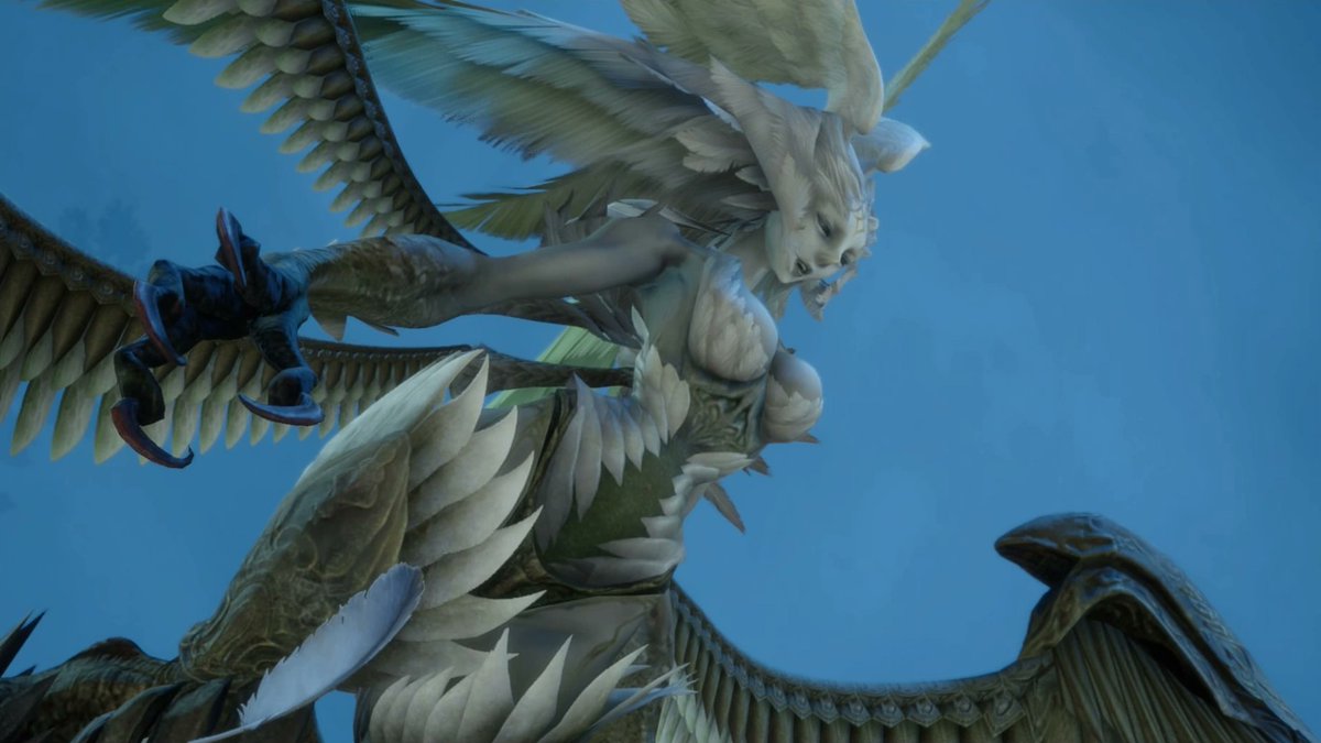 ...1.0 (1) was meant to be Hydaelyn.It's Garuda (2) but with human han...