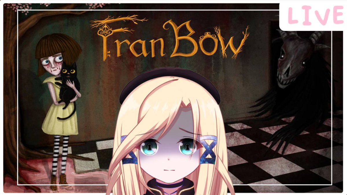 Haniel_CLP's tweet photo. STREAM ANNOUNCEMENT!
I'll be playing Fran Bow later at 5 pm!! Another spooky game???
Waiting Room: https://t.co/k9djR87MAE
#HaniLIVE #Vtuber #ENVtuber https://t.co/iGQJCWq1sS