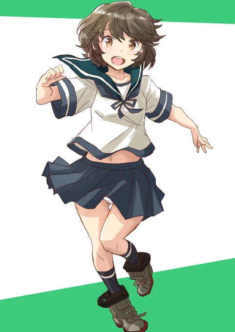深雪さま描きました
元気な子はだいすきです 