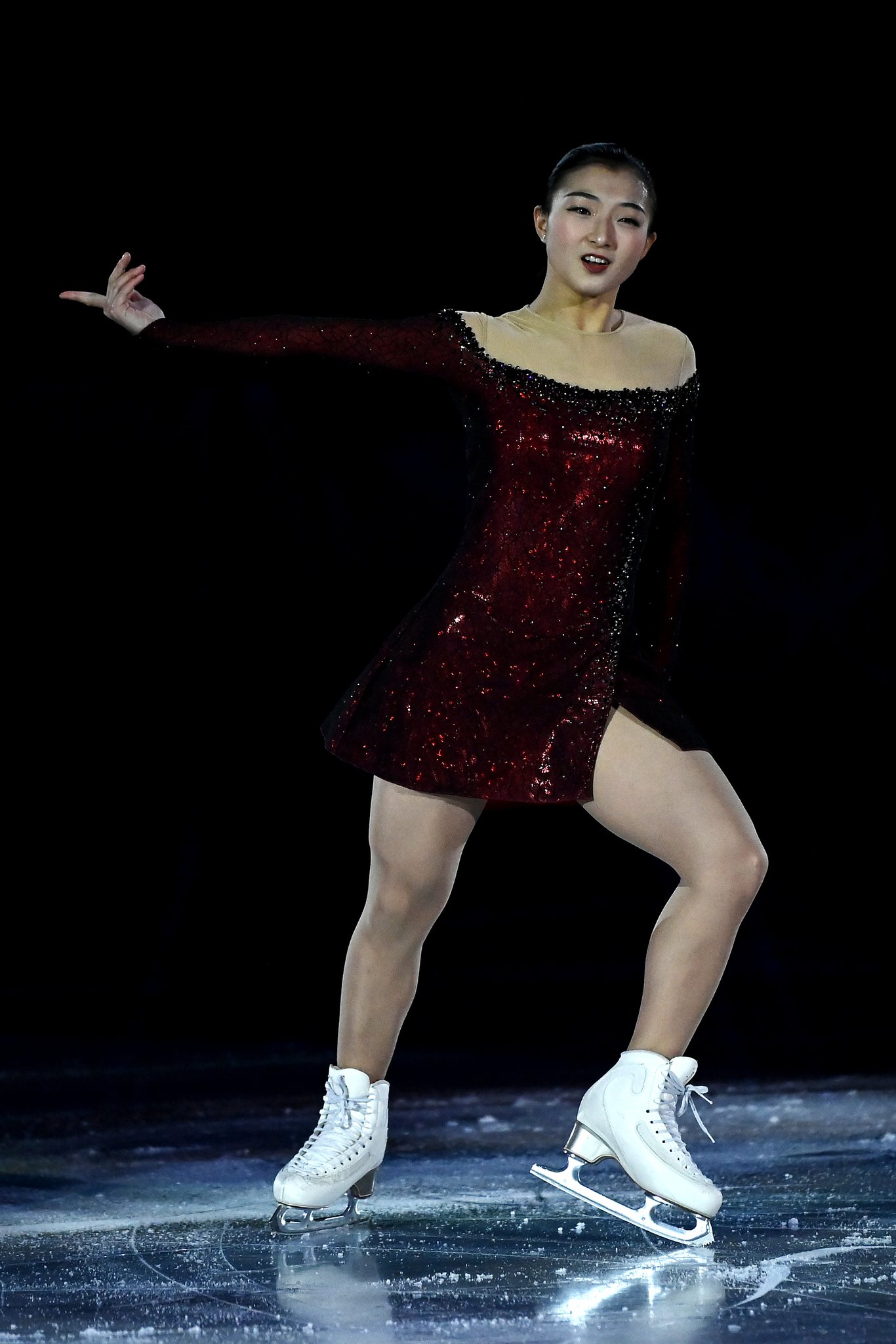 フィギュアスケート衣装 撮影…両角章司 様 @shojimorozumi モデル…黒木愛凛 @7_2mtk0