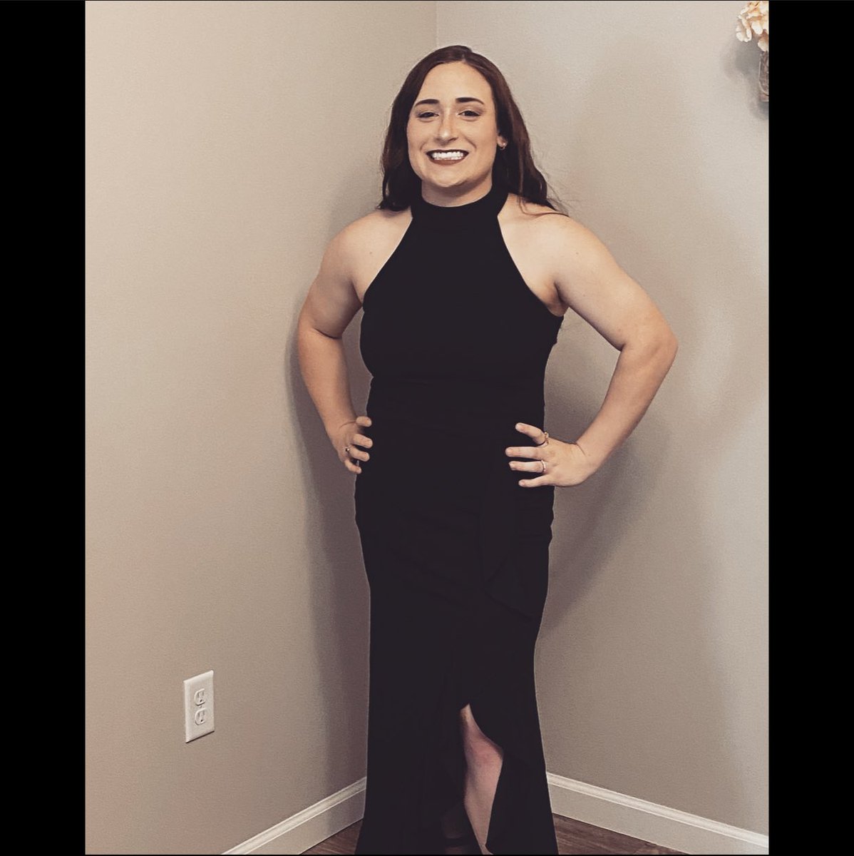 gracie_johns12's tweet photo. Winter Formal tonight! A lil something non softball or sport related lol. It was nice to dress up and hang up the cleats for a lil bit. #wecleanupwell #strongandbeautiful #besties @MadisonSchieff3 https://t.co/9FgXTJeDff