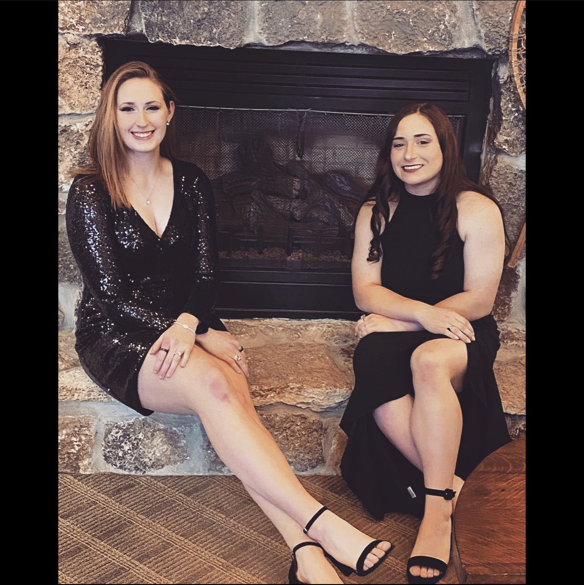 gracie_johns12's tweet photo. Winter Formal tonight! A lil something non softball or sport related lol. It was nice to dress up and hang up the cleats for a lil bit. #wecleanupwell #strongandbeautiful #besties @MadisonSchieff3 https://t.co/9FgXTJeDff