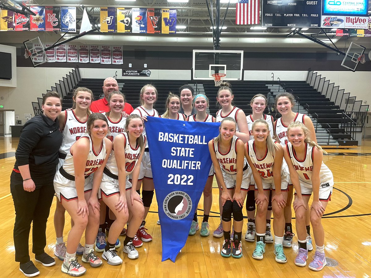 NorseGirlsBball's tweet photo. So incredibly proud of this group and incredibly thankful for another few weeks with them. On to state!! 

#2Fists https://t.co/I03CijAtGM