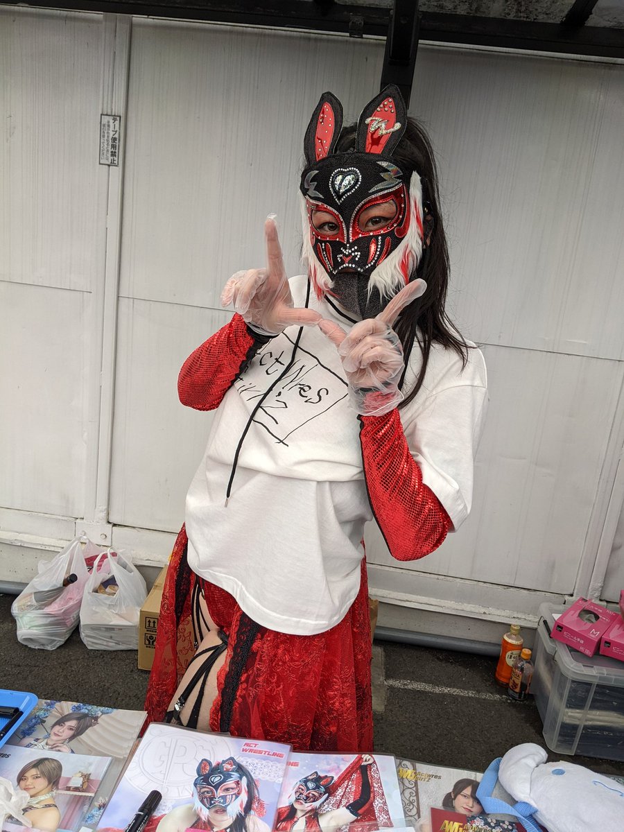 Chris2KLee's tweet photo. Wild Bunny and Kouki portraits, they made a great tag team today! #AWG #GPSpro #アクトレスガールズ https://t.co/soOJ6X2LMU