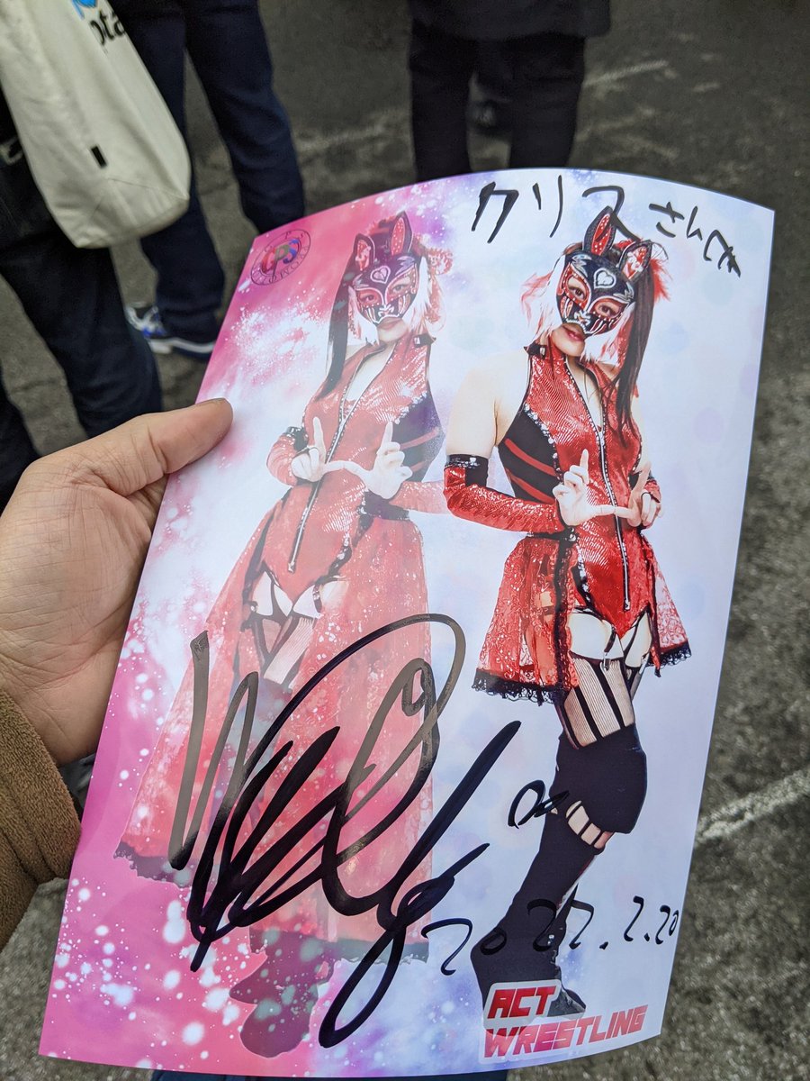 Chris2KLee's tweet photo. Wild Bunny and Kouki portraits, they made a great tag team today! #AWG #GPSpro #アクトレスガールズ https://t.co/soOJ6X2LMU