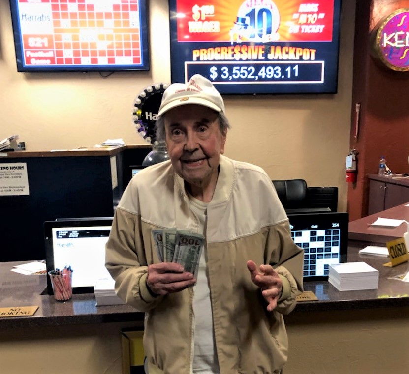 HarrahsLaughlin's tweet photo. ๐ฐ ๐ฐ Congratulations John! $7,500 #Kenowinner 9 out of 10 $1.50 bet #harrahslaughlin @CaesarsRewards #laughlin #livekeno ๐ ๐ ๐
Must be 21 or older to gamble. Know When To Stop Before You Start.ยฎ Gambling Problem? Call 1-800-522-4700. https://t.co/WrfbOZnFKu