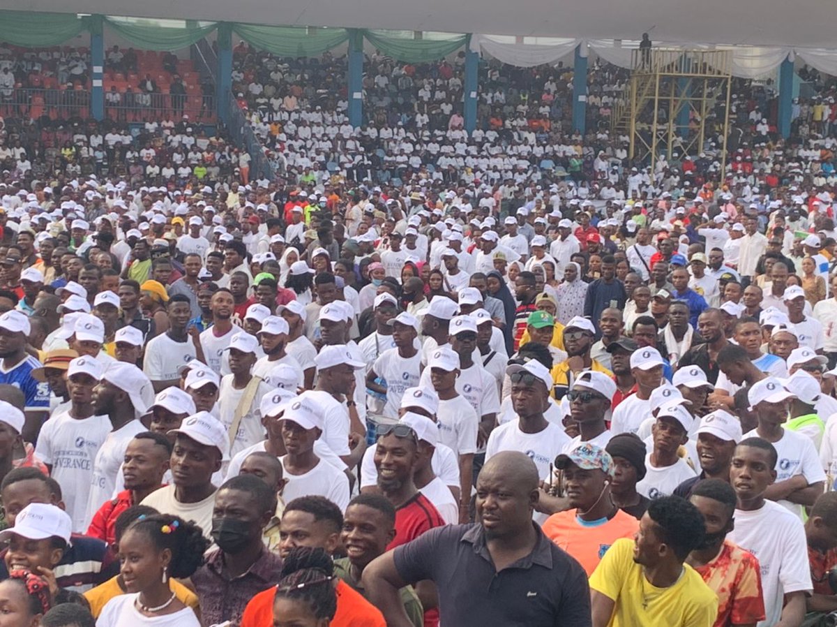 ProgressiveYNG's tweet photo. Again APC Youth shuts down Calabar, mobilizes more than 20,000 youth for Cross Rivers state youth summit https://t.co/4QUTVnL9sB