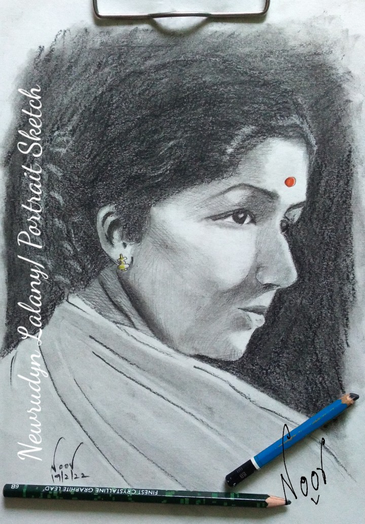 NewrudynLalany's tweet image. Late Indian Singer &apos;Young Lata Mangeshkar&apos;
।
#Learningisgood
#LataMangeshkar
#pencilsketch
#portrait
#art
#ArtistOnTwitter 
#pencil 
#pencilportrait 
#pencildrawing
#VisualArt