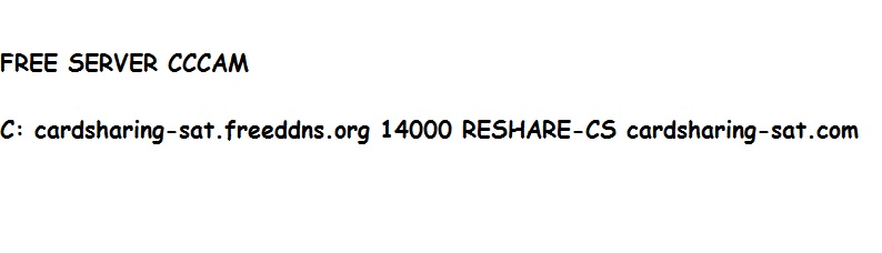 CardsharingSat's tweet photo. #cccam #mgcamd #newcamd #cardsharing #CCcam #Newcamd #cline #cccam #nline #newcamd
#reshare #cccam #newcamd #mgcamd

FREE SERVER CCCAM https://t.co/uGZP8UiLyN