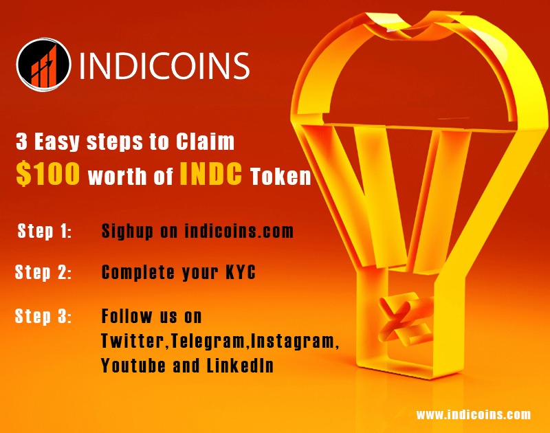easy steps to claim your indc token airdrop going live now. #indicoinsexchange #indicoins #tamilnaduexchange #cryptoexchange #zerofeesexchange