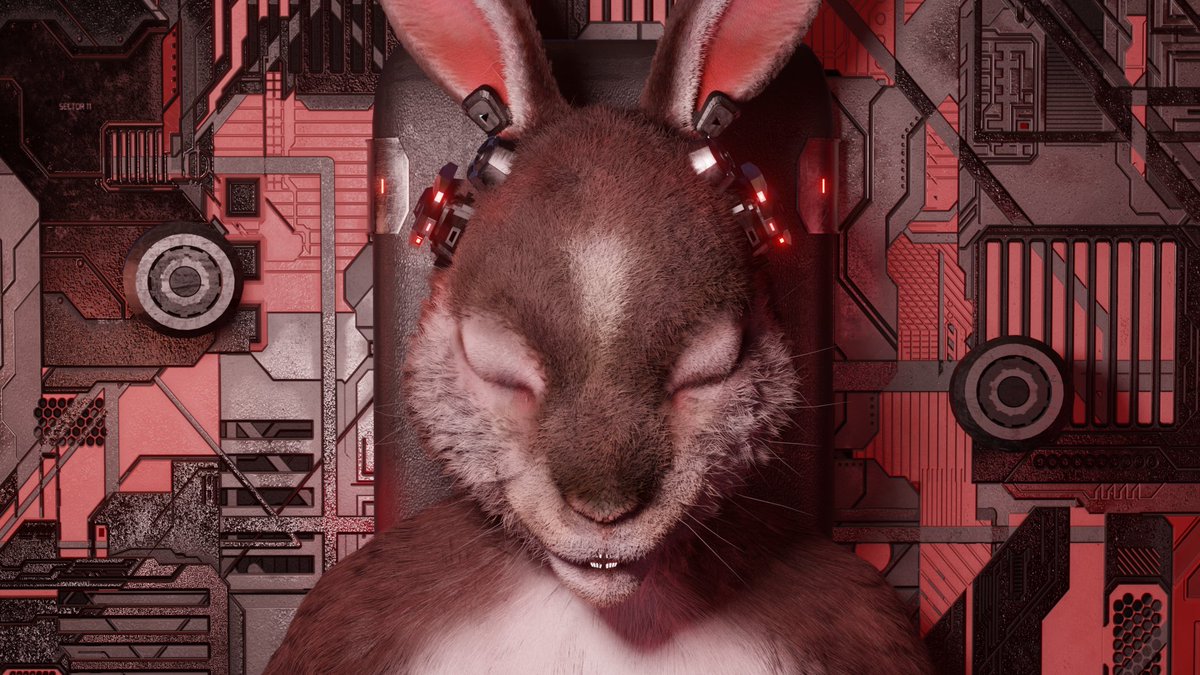 CyberRabbit01's tweet photo. Don't miss the awakening 👀

Big drops coming soon!

Join our community channels:
🚀Website: https://t.co/oVfTPq4bC9
🐰 Discord: https://t.co/ZzYbuaPV2T

#NFT #NFTS #Cyberrabbit #cyberrabbitnft https://t.co/6iFmdpNI2Z