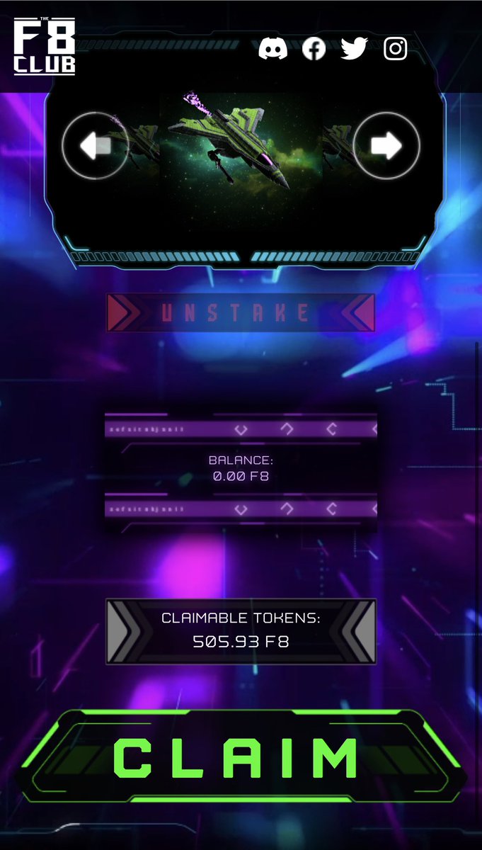 johnnnyNFT's tweet photo. Let’s go, first few hrs looking pretty decent for only staking 1 ship, definitely going to grab more before the floor fucking rockets 🚀  can’t wait for the game to release 🔥#NFT #Crypto @thef8club @thef8club https://t.co/g3KMIeevEs