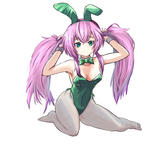 バニー差分出来た! 色かえで遊べて楽しい! https://t.co/S3nMNPjgtk 