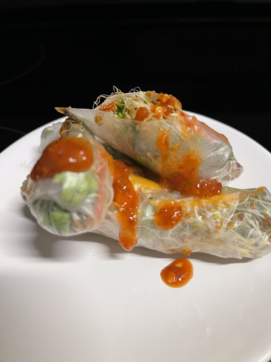 GoodGrubBBVC's tweet photo. #ShrimpClover and #AlfalfaSpringRoll https://t.co/TNGtGoXWSp