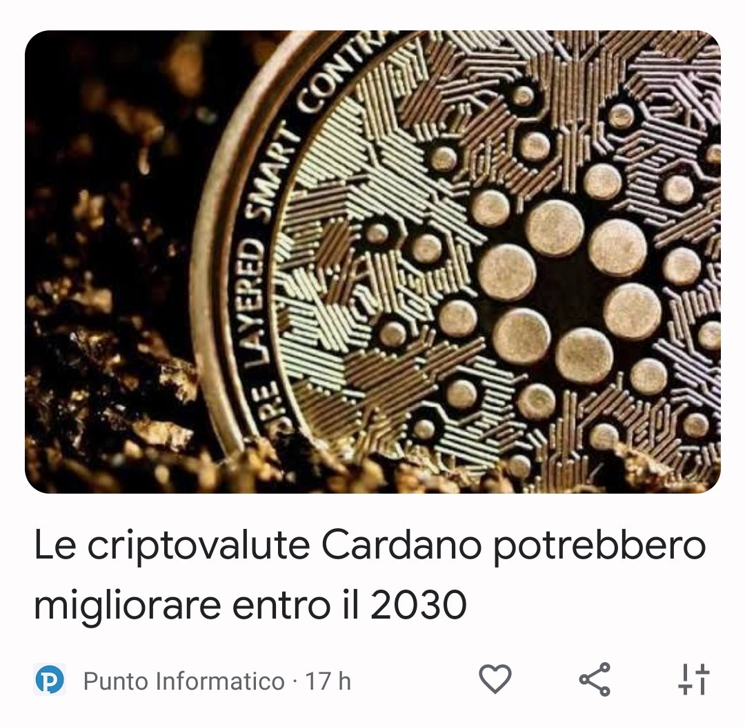 MirkoManny's tweet photo. @cavicchioli ha parlato!
E loro "correggono" il tiro.
Lode a te o #Cavicchioli
2030... Chissà se Luca di @crypto_gateway alla fine ce lo mette in #cippino
#ADA #Cardano https://t.co/LbeKmFrfkg