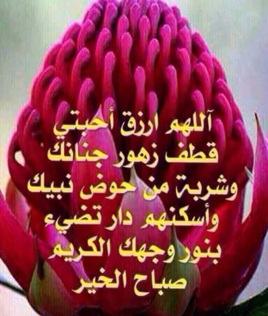 اسعد الله صباحكم بكل خير