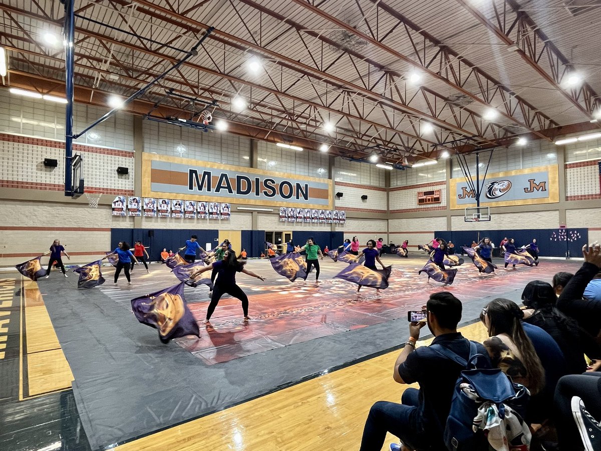 MissAWorldHist's tweet photo. Congratulations Marshall Winter Guard on 3rd Place!! You were amazing tonight! #QueensOfTheThrone #RamFam #RamPride π @NISDMarshall @NISDMarshallLMS @jmramband https://t.co/SwtxemsMl8