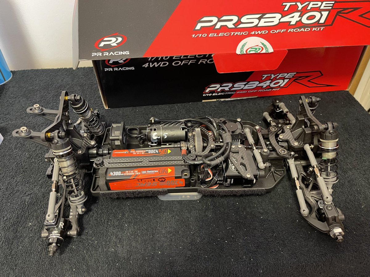 PR Racing 1/10 SB401R メカレス 4WDオフロードバギー PR Racing 1/10 SB401R メカレス 4WDオフロードバギー PR RACING